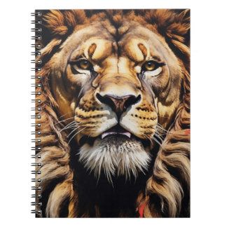 King’s Gaze Lion Notebook