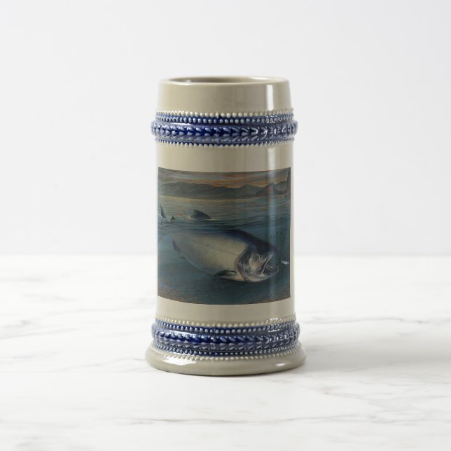KIng Salmon Beer Stein (Center)
