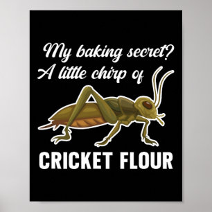King Secret Cricket Flour Edible Insects Protein 1 Poster