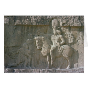 King Shapur I and Valerian Sassanian
