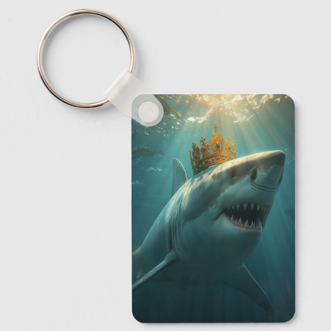 King shark key ring (Front)