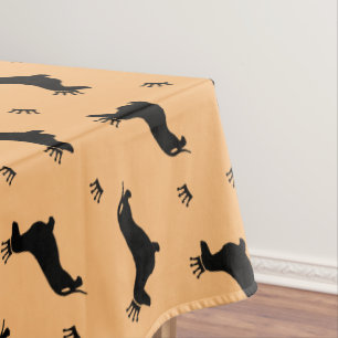 King Short Hair Dachshund - pattern 1 Tablecloth