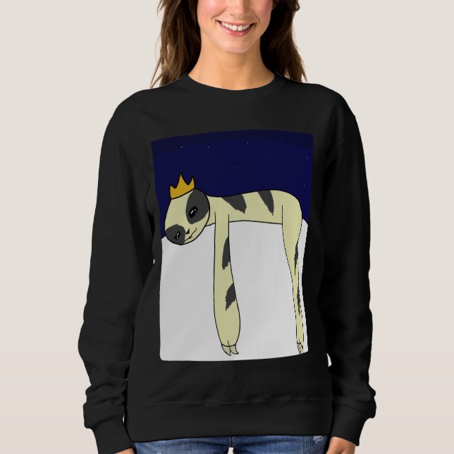 King Sloth 50 Sweatshirt (Front)