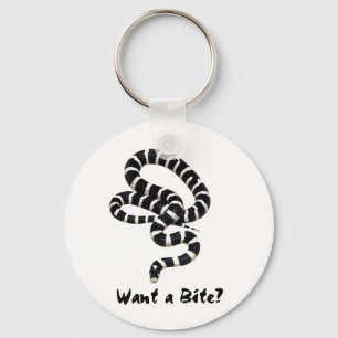 King Snake from Junglewalk.com Key Ring