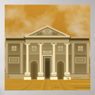 King Solomon's Temple Poster