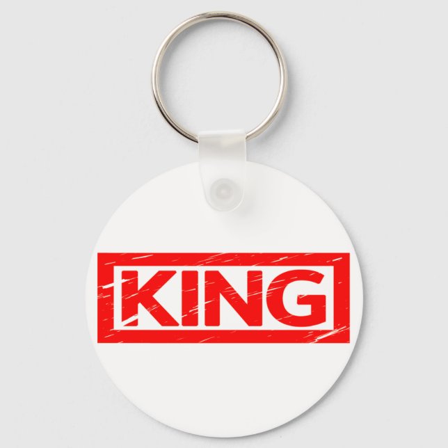 King Stamp Key Ring (Front)