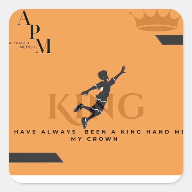 King sticker (Front)