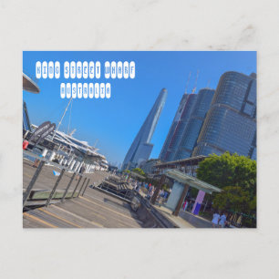 King Street Wharf in Sydney Australia Postcard