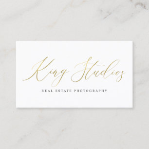 King Studios Business Card