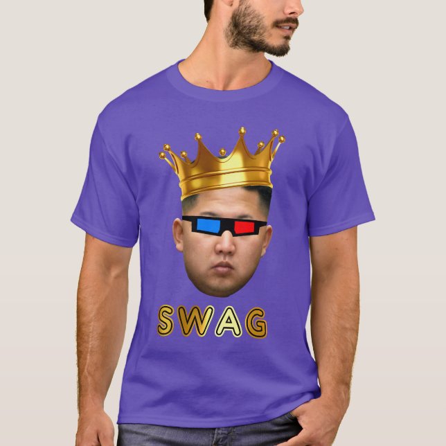 King Swag in 3D T-Shirt (Front)