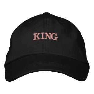 KING Text Alternative Apparel Basic Adjustable Embroidered Hat
