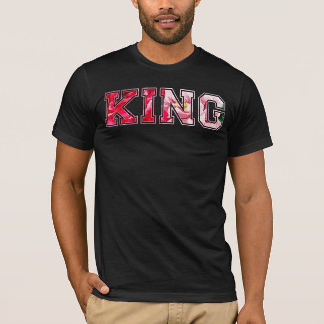 King text graffiti style lettering T-Shirt (Front)