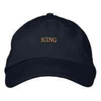 KING Text Printed-Hat Sports Player Exercise Fits 