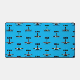 King The Most Important Piece Desk Mat