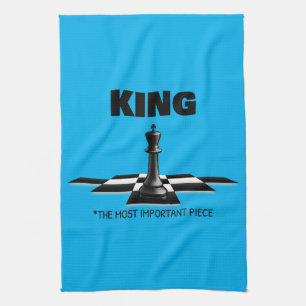 King The Most Important Piece  Tea Towel