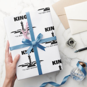 King The Most Important Piece Wrapping Paper