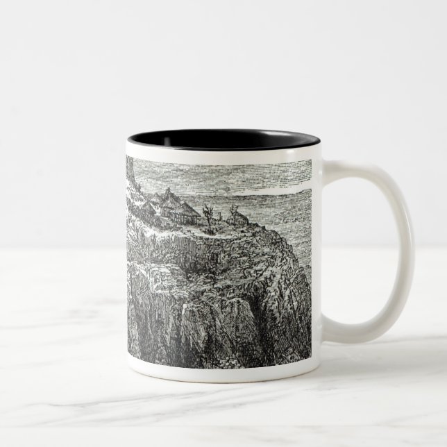 King Theodore's House Magdala Two-Tone Coffee Mug (Right)