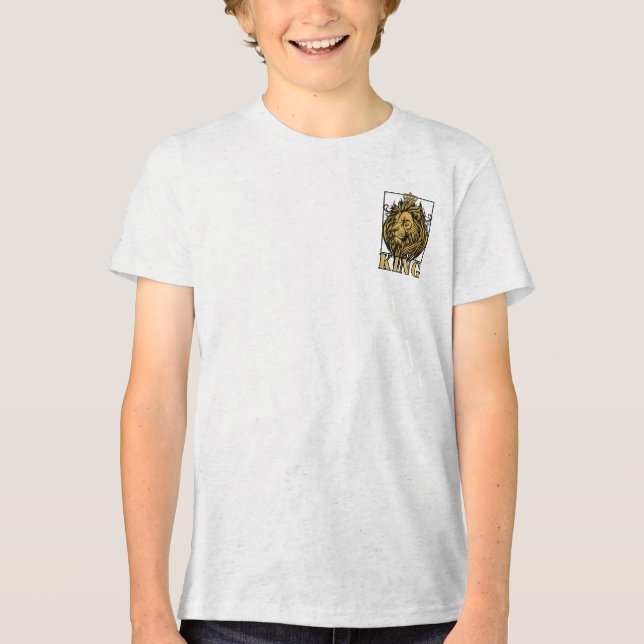 King Tri-Blend Shirt (Front)