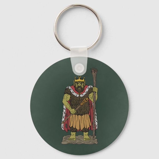 King Troll Key Ring (Front)