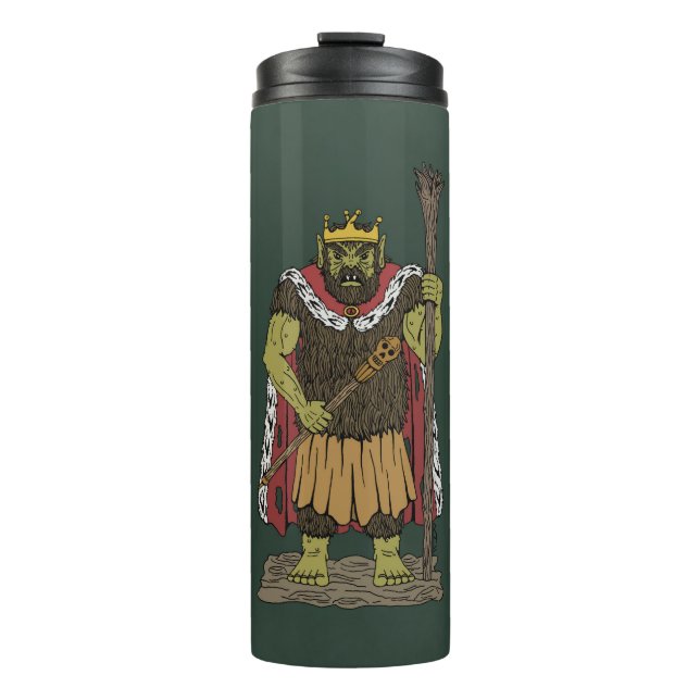 King Troll Thermal Tumbler (Front)