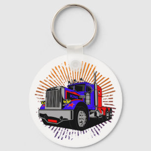 King Trucker Key Ring