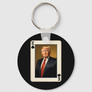 King Trump Card - Unique Donald Trump Presidential Key Ring