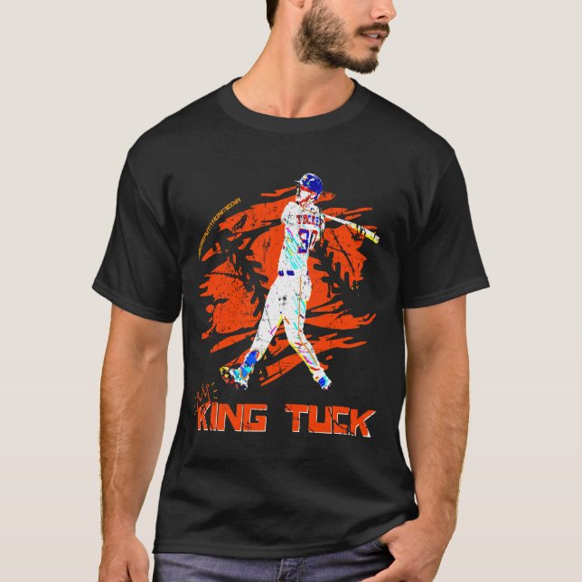 King Tucker Houston Baseball T-Shirt (Front)