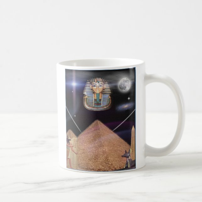 King Tut and Egypt Coffee Mug (Right)