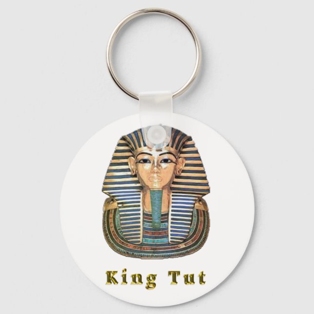 King Tut and Egypt Key Ring (Front)