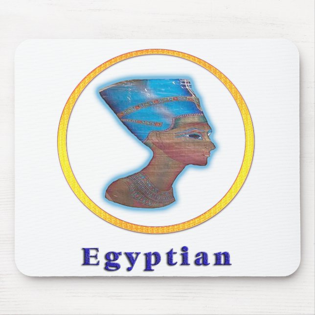 King Tut and Egypt Mouse Pad (Front)