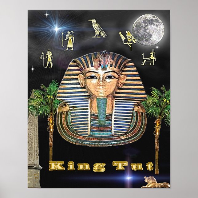 King Tut and Egypt Poster (Front)