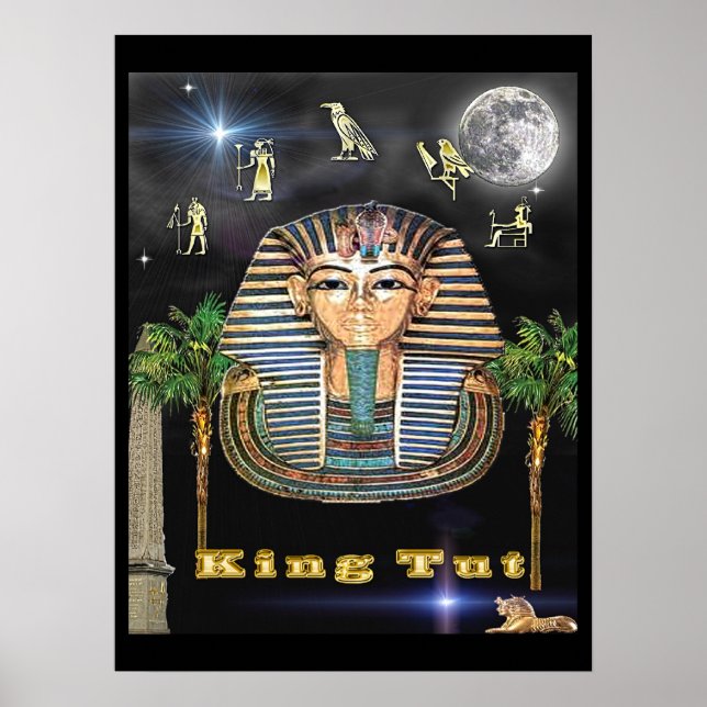 King Tut and Egypt Poster (Front)