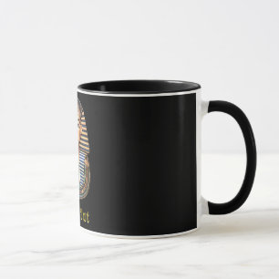King tut art mug