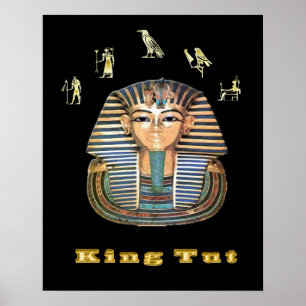 king tut  art poster