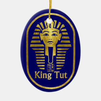 King Tut Ceramic Tree Decoration