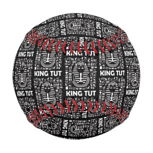 King tut pharaoh egyptian Hieroglyphic Alphabet Baseball