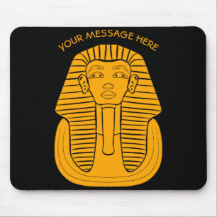 King Tut Tutankhamen Ancient Egyptian Graphic T Sh Mouse Pad