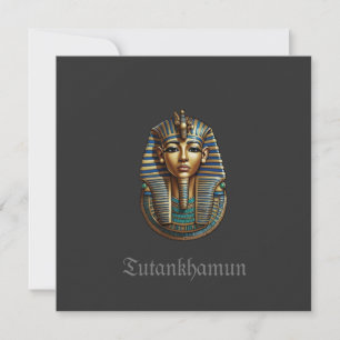 King Tutankhamun Flat Thank You Card