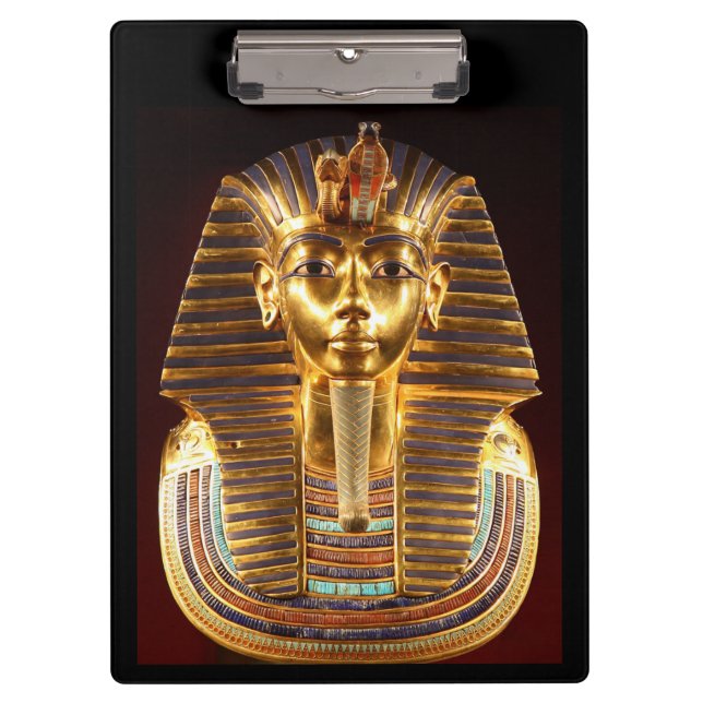 King Tutankhamun, Gold Mask Clipboard (Front)
