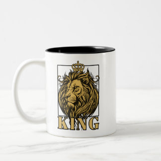 King Two-Tone Coffee Mug