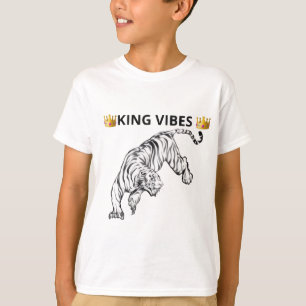KING VIBES Tiger Graphic T-Shirt – Streetwear Styl