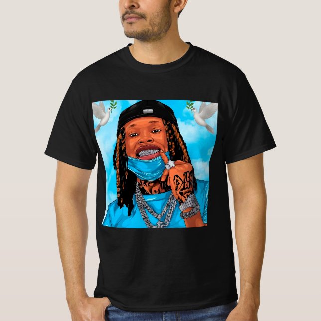 King Von rapper T-Shirt (Front)