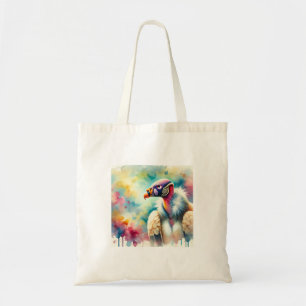 King Vulture 210724AREF141 - Watercolor Tote Bag