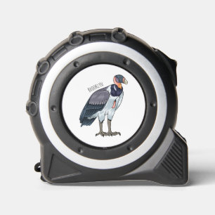 King vulture bird cartoon illustration 1