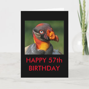 King Vulture - Happy 57th Birthday Card
