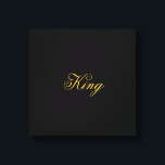King Wrapped Canvas<br><div class="desc">King Wrapped Canvas</div>