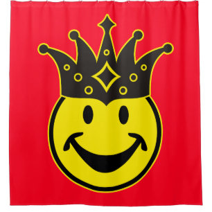 King yellow + your backg. & ideas shower curtain