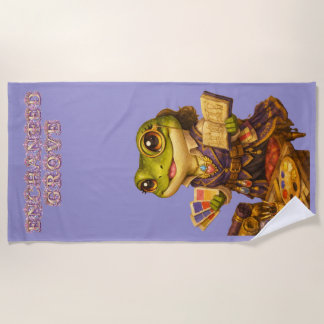 Kingdom Designer Frog Character Beach Towel