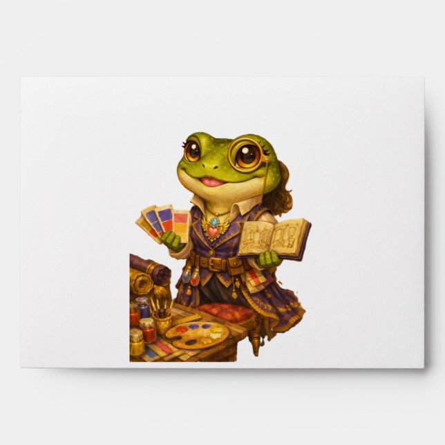 Kingdom Designer Frog Character Envelope (Front)