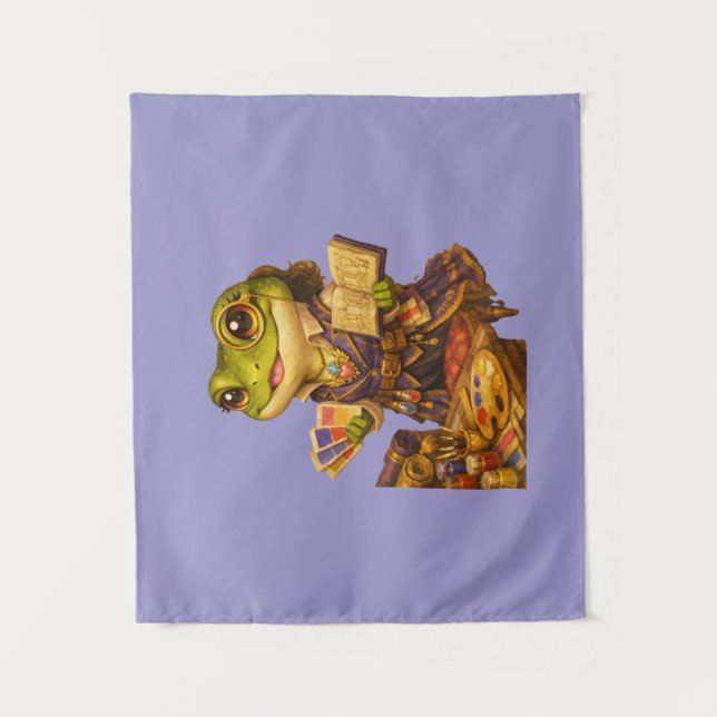 Kingdom Designer Frog Character Tapestry (Front)